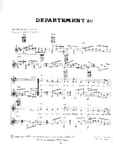 download the accordion score Département 26 in PDF format