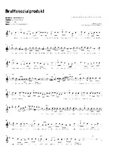 télécharger la partition d'accordéon Bruttosozialprodukt (Interprète : Geiersturzflug) (Swing Rock) au format PDF