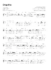 descargar la partitura para acordeón Chiquitita (Interprète : Abba) (Ballade) en formato PDF