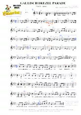télécharger la partition d'accordéon Gallisch Brezel Parade au format PDF