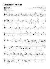 download the accordion score Conquest of Paradise (Du Film : Christophe Colomb) (Valse Lente) in PDF format