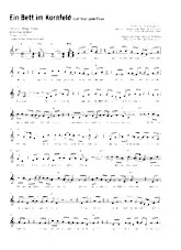 télécharger la partition d'accordéon Ein Bett im Kornfeld (Let your love flow) (Interprète : Jürgen Drews) (Disco) au format PDF