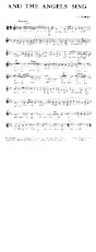 scarica la spartito per fisarmonica And the angels sing (Interprètes : Benny Goodman et son Orchestre) (Slow Fox) in formato PDF