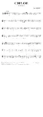 télécharger la partition d'accordéon Chloe (Song of the swamp) (Interprète : Douglas Richardson) (Slow Fox) au format PDF