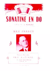 télécharger la partition d'accordéon Sonatine en Do (Op 55 N°1) (Khulau 1786-1832) au format PDF