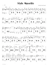 descargar la partitura para acordeón Style Musette (Valse) en formato PDF