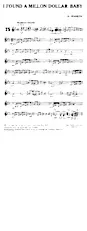 descargar la partitura para acordeón I found a million dollar Baby (Interprète : Bing Crosby / Bobby Darin / Barbra Streisand) (Slow Fox) en formato PDF