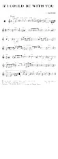 descargar la partitura para acordeón If I could be with you (one hour tonight) (Interprètes : Louis Armstrong / Coleman Hawkins / Kay Starr) (Jazz Ballade) en formato PDF