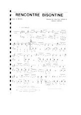 download the accordion score Rencontre Bisontine (Step Marche) in PDF format