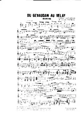 download the accordion score Du Gevaudan au Velay (Marche) in PDF format