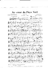 télécharger la partition d'accordéon Au coeur du pays vert (Marche) au format PDF