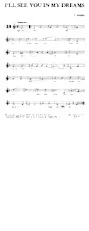 télécharger la partition d'accordéon I'll see you in my dreams (Interprètes : Ray Miller Orchestra) (Fox Trot) au format PDF