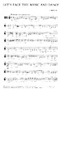 télécharger la partition d'accordéon Let's face the music and dance (Du Film : Follow the Fleet) (Interprète : Fred Astaire / Ginger Rogers) (Slow Fox) au format PDF