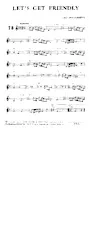 download the accordion score Let's get friendly (Interprètes : Lee Morse and her Bluegrass Boys) (Fox Trot) in PDF format