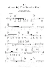 télécharger la partition d'accordéon (Love is) The tender trap (Interprète : Frank Sinatra) (Slow Fox) au format PDF