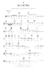 download the accordion score All of me (Interprète : Frank Sinatra) (Fox Swing) in PDF format