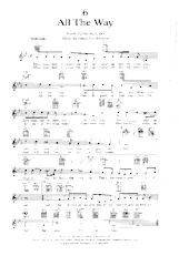 download the accordion score All the way (Interprète : Frank Sinatra) (Ballade) in PDF format