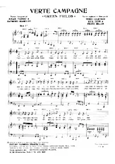 download the accordion score Verte campagne (Green Fields) (Chant : Henri Salvador) (Slow) in PDF format