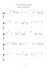 download the accordion score The Christmas Song (Accordéon Diatonique) in PDF format