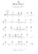 télécharger la partition d'accordéon Dear Heart (Interprète : Frank Sinatra) (Valse Lente) au format PDF