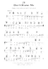 download the accordion score Don't blame me (Interprète : Frank Sinatra) (Slow) in PDF format