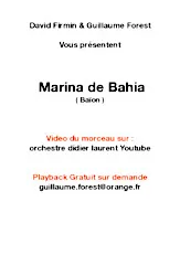 télécharger la partition d'accordéon Marina de Bahia (Baïon) au format PDF