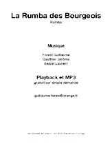 descargar la partitura para acordeón La rumba des Bourgeois en formato PDF
