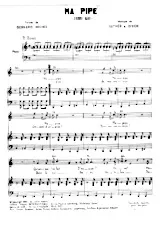 télécharger la partition d'accordéon Ma pipe (Shimmy Baby) (Chant : Henri Salvador) (Boogie) au format PDF