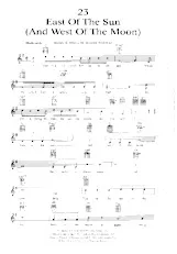 télécharger la partition d'accordéon East of the sun (and West of the moon) (Interprète : Frank Sinatra) (Slow Fox) au format PDF