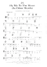 télécharger la partition d'accordéon Fly me to the moon (In other words) (Interprète : Frank Sinatra) (Valse Boston) au format PDF