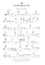 télécharger la partition d'accordéon Fools rush in (Interprète : Frank Sinatra) (Slow Fox) au format PDF