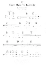descargar la partitura para acordeón From here to eternity (Interprète : Frank Sinatra) (Slow) en formato PDF