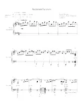 télécharger la partition d'accordéon Autumn Leaves (Arrangememnt : Peter Grigorov) (Accordéon) au format PDF