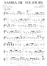 descargar la partitura para acordeón Samba de toujours en formato PDF