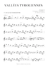 descargar la partitura para acordeón Vallées Tyroliennes (Valse Tyrolienne) en formato PDF