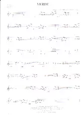 download the accordion score Verde in PDF format
