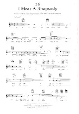 télécharger la partition d'accordéon I hear a rhapsody (Interprètes : Frank Sinatra / Tommy Dorsey) (Slow Fox) au format PDF