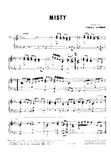 descargar la partitura para acordeón Misty      (Accordéon) en formato PDF