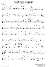 descargar la partitura para acordeón Allez viens swinguer (Fox Trot) en formato PDF