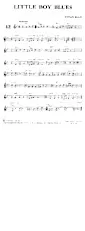 télécharger la partition d'accordéon Little boy blues au format PDF