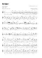 descargar la partitura para acordeón Ma Baker (Interprètes : Boney M) (Disco) en formato PDF