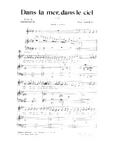 descargar la partitura para acordeón Dans la mer dans le ciel (Slow) en formato PDF