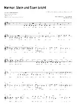 descargar la partitura para acordeón Marmor Stein und Eisen bricht (Interprète : Drafi Deutscher) (Disco Rock) en formato PDF