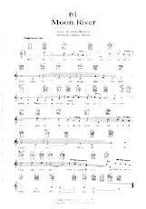 télécharger la partition d'accordéon Moon River (Interprète : Frank Sinatra) (Valse Boston) au format PDF