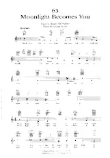télécharger la partition d'accordéon Moonlight becomes you (Interprète : Frank Sinatra) (Slow) au format PDF