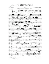 télécharger la partition d'accordéon D'Artagnan (Orchestration) (Tango) au format PDF