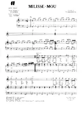 télécharger la partition d'accordéon Milisse Mou (Chant : Nana Mouskouri) au format PDF
