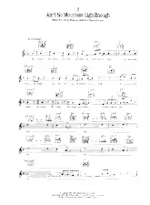 télécharger la partition d'accordéon Ain't no mountain high enough (Interprète : Diana Ross) (Soul) au format PDF
