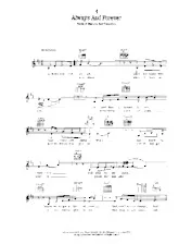 descargar la partitura para acordeón Always and forever (Interprètes : Heatwave) (Slow Rock) en formato PDF