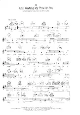 scarica la spartito per fisarmonica Am I wasting my time on you (Valse Boston) in formato PDF